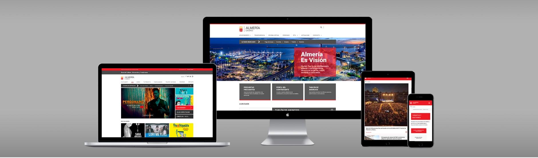 Ayuntamiento Almería - web - Taller Agencia